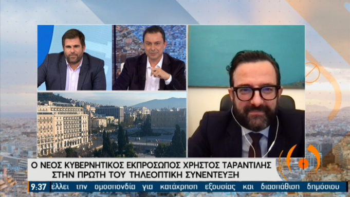 Ταραντίλης: Ο ρυθμός του εμβολιασμού εξαρτάται 100% από τον ρυθμό παραλαβής εμβολίων