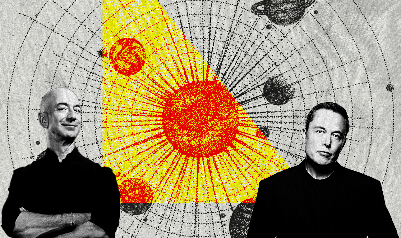 Διαστημικά ταξί ο Μπέζος, διαστημικές «νταλίκες» ο Μασκ