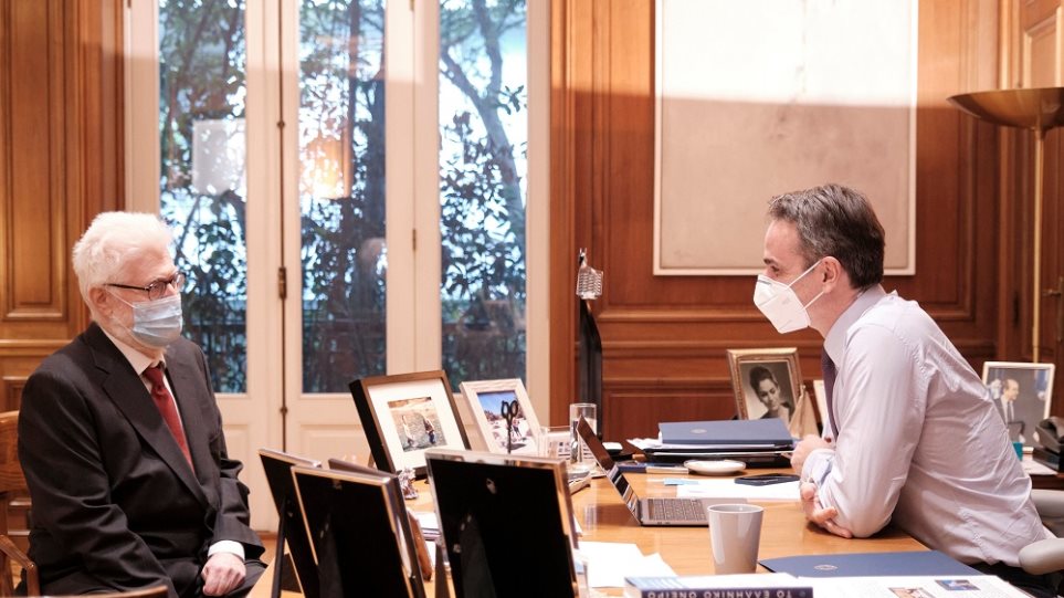 Μητσοτάκης σε Ελισάφ: Χαρά μου να υποδέχομαι τον πρώτο εβραίο δήμαρχο στην Ελλάδα