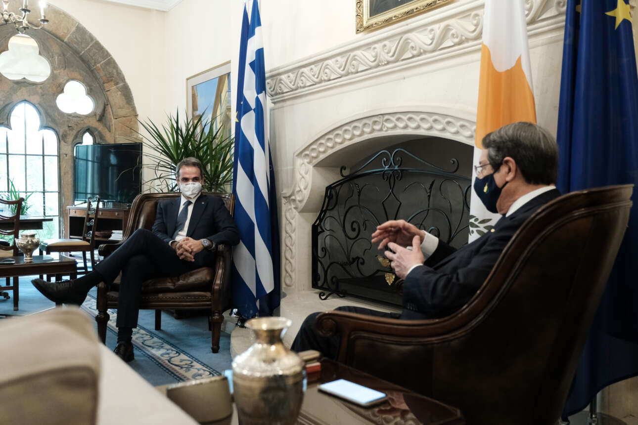 Μητσοτάκης – Αναστασιάδης: «Ναι» στην Πενταμερή – διάλογος μόνο στη βάση των αποφάσεων ΟΗΕ