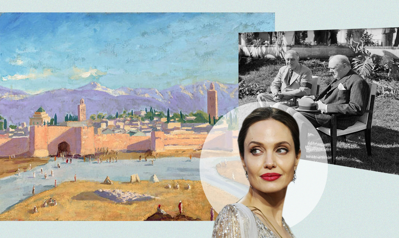 Η Αντζελίνα Τζολί βγάζει στο σφυρί «τον καλύτερο» πίνακα του Τσόρτσιλ