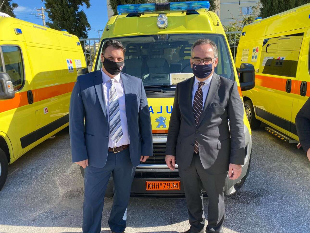 Με νέα ασθενοφόρα ενισχύθηκαν Κυκλάδες και Δωδεκάνησα