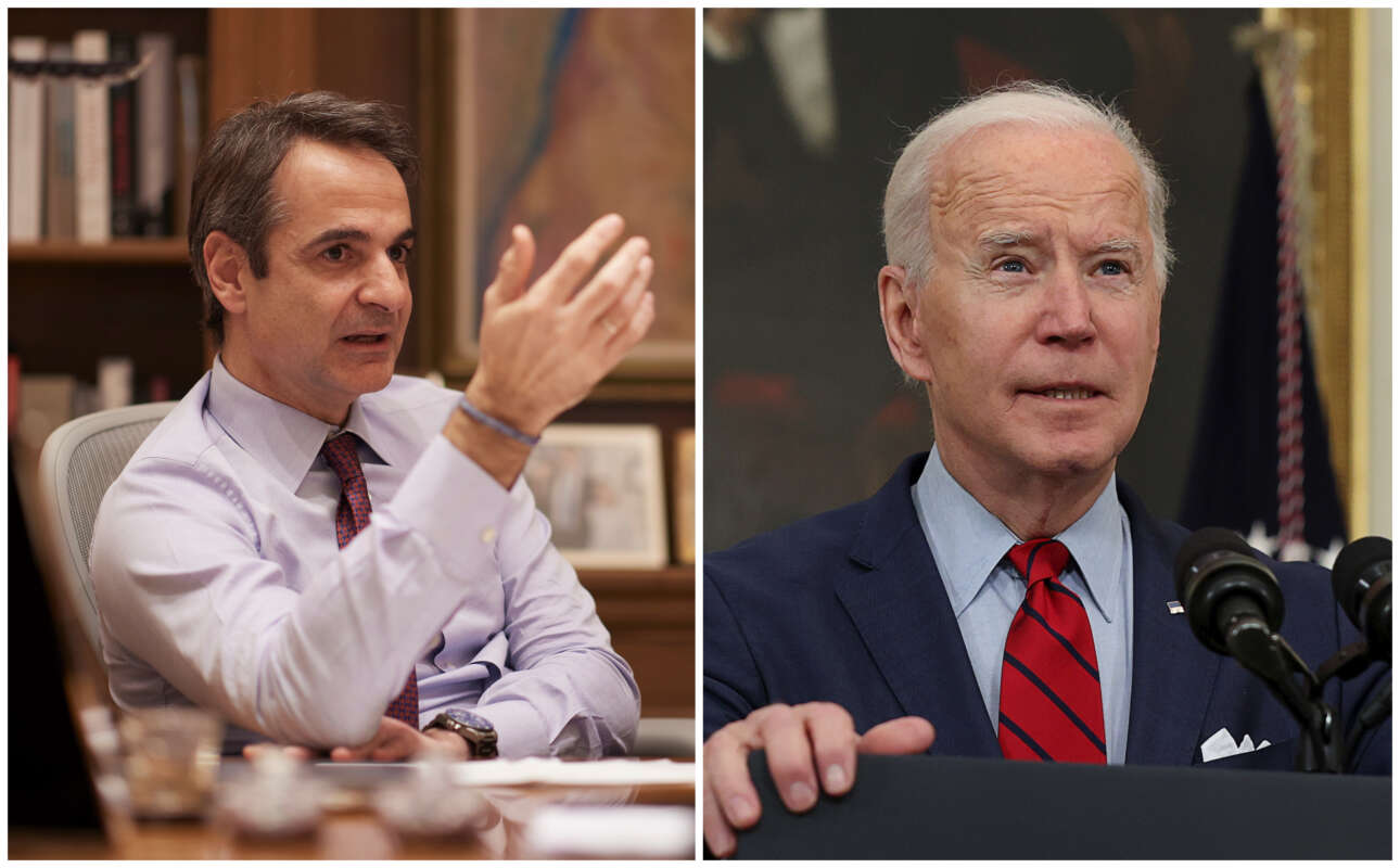 Τηλεφώνημα Μητσοτάκη – Μπάιντεν την 25η Μαρτίου