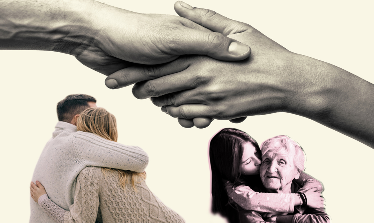 Μαζί με το εμβόλιο, ένα άγγιγμα, μια αγκαλιά…