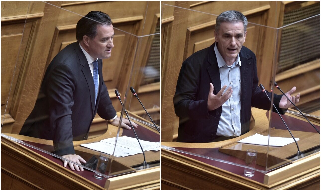 Γεωργιάδης εναντίον Τσακαλώτου για «κοινό νου», Amazon και μάζεμα ελιών