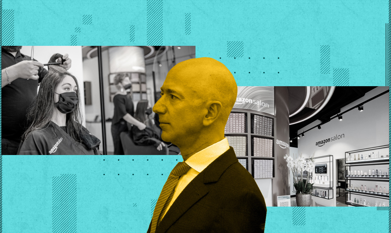 H Amazon ανοίγει κομμωτήριο και θα είναι hi tech