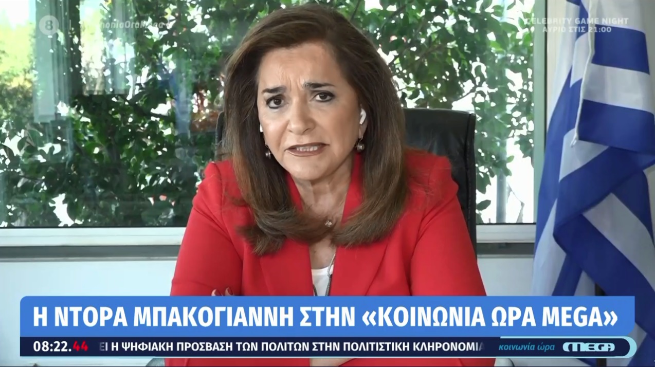 Μπακογιάννη: Να συλλάβει η Αστυνομία όσους οργανώνουν τα κορονοπάρτι