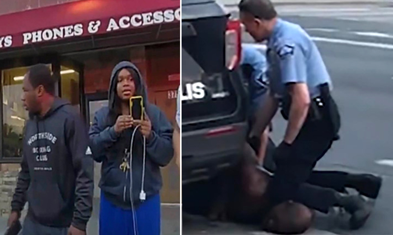 «Εκλαψα τόσο πολύ»: η έφηβη που τράβηξε το βίντεο με τον φόνο του Τζορτζ Φλόιντ