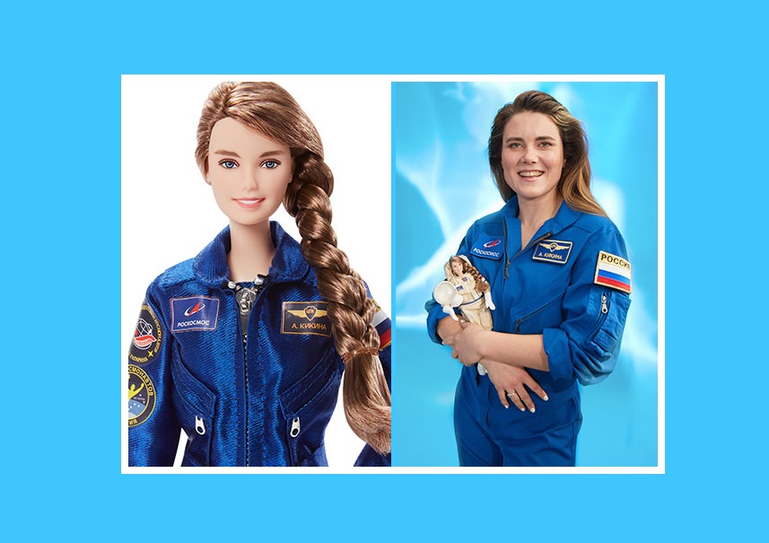 Ρωσίδα κοσμοναύτης έγινε κούκλα Barbie!