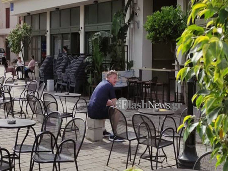 Do it like a Cretan: Στα Χανιά ο εκρηκτικός Γκόρντον Ράμσεϊ με το που άνοιξε η εστίαση