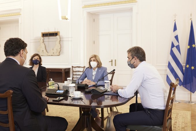 Μητσοτάκης σε Επίτροπο Κυριακίδου: Εχουμε εμβόλια και για το χειμώνα αν χρειαστεί επιπλέον δόση