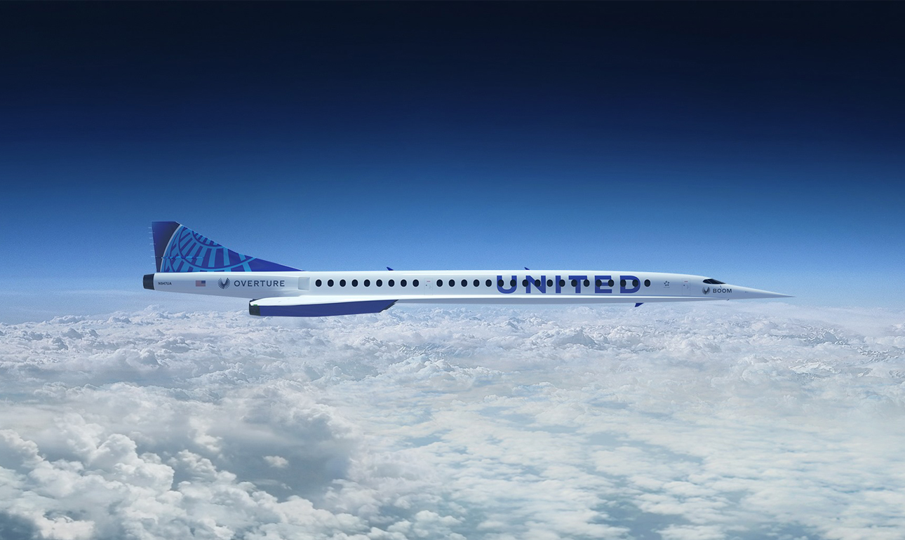 Υπερηχητικό στόλο θα δημιουργήσει η United Airlines