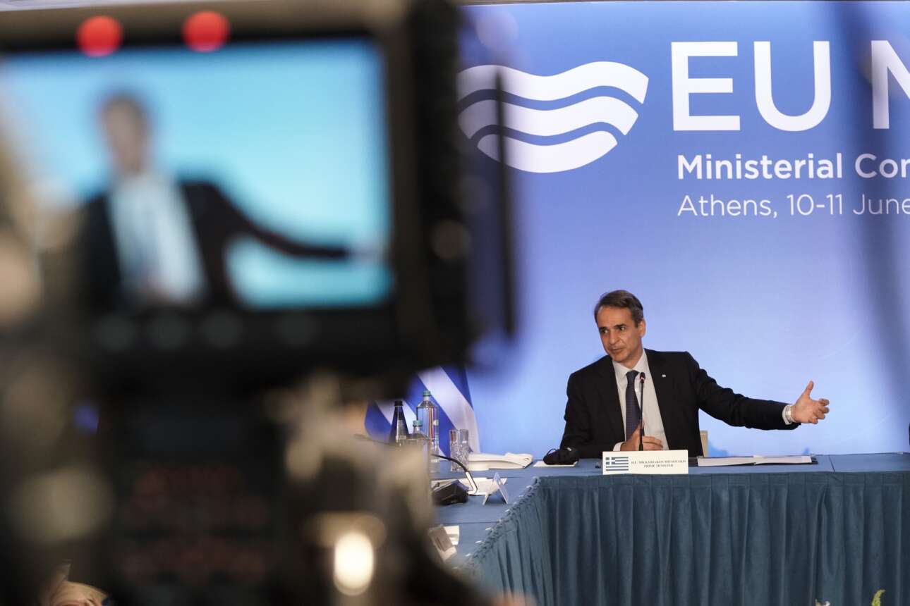 «Σεβαστείτε το διεθνές δίκαιο»: Νέο μήνυμα Μητσοτάκη σε Ερντογάν παραμονές του τετ α τετ στις Βρυξέλλες