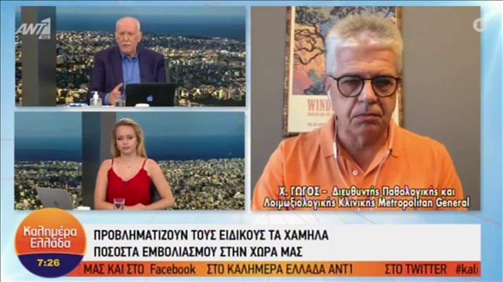 Γώγος: Πολύ μεγάλος ο αριθμός των ανεμβολίαστων