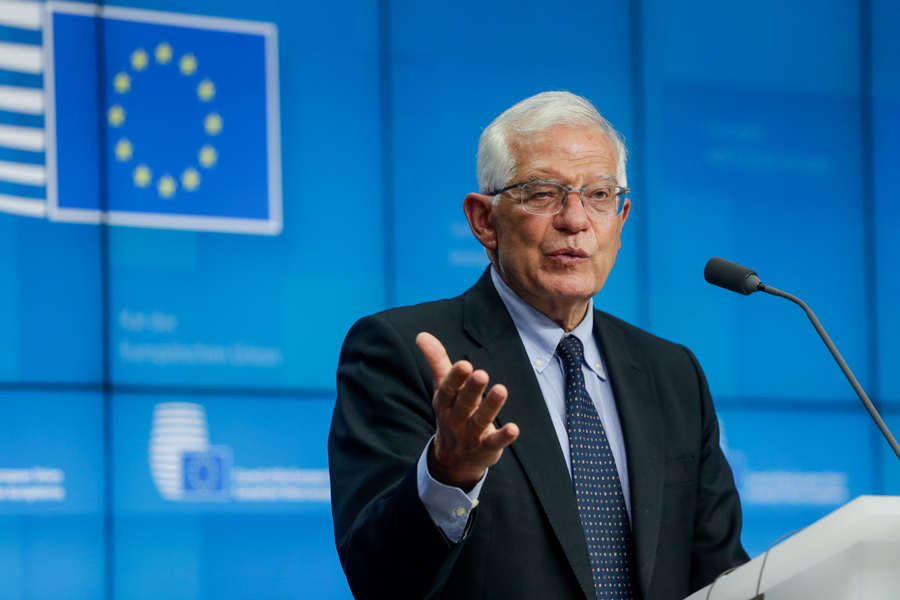 Μπορέλ: «Εντονη καταδίκη» για τα «μονομερή βήματα της Τουρκίας» στα Κατεχόμενα