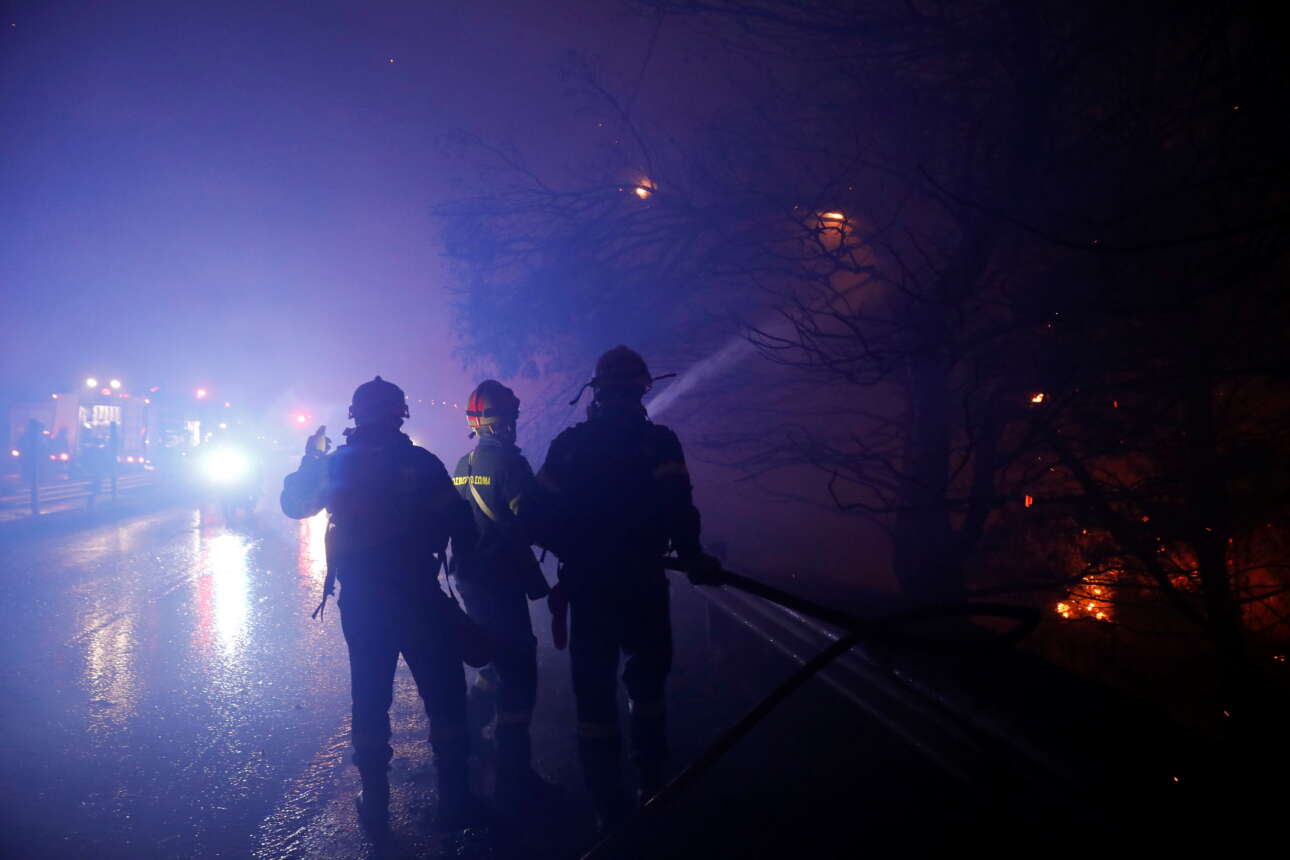 Η Αττική στις φλόγες – τι συνέβη τη νύχτα