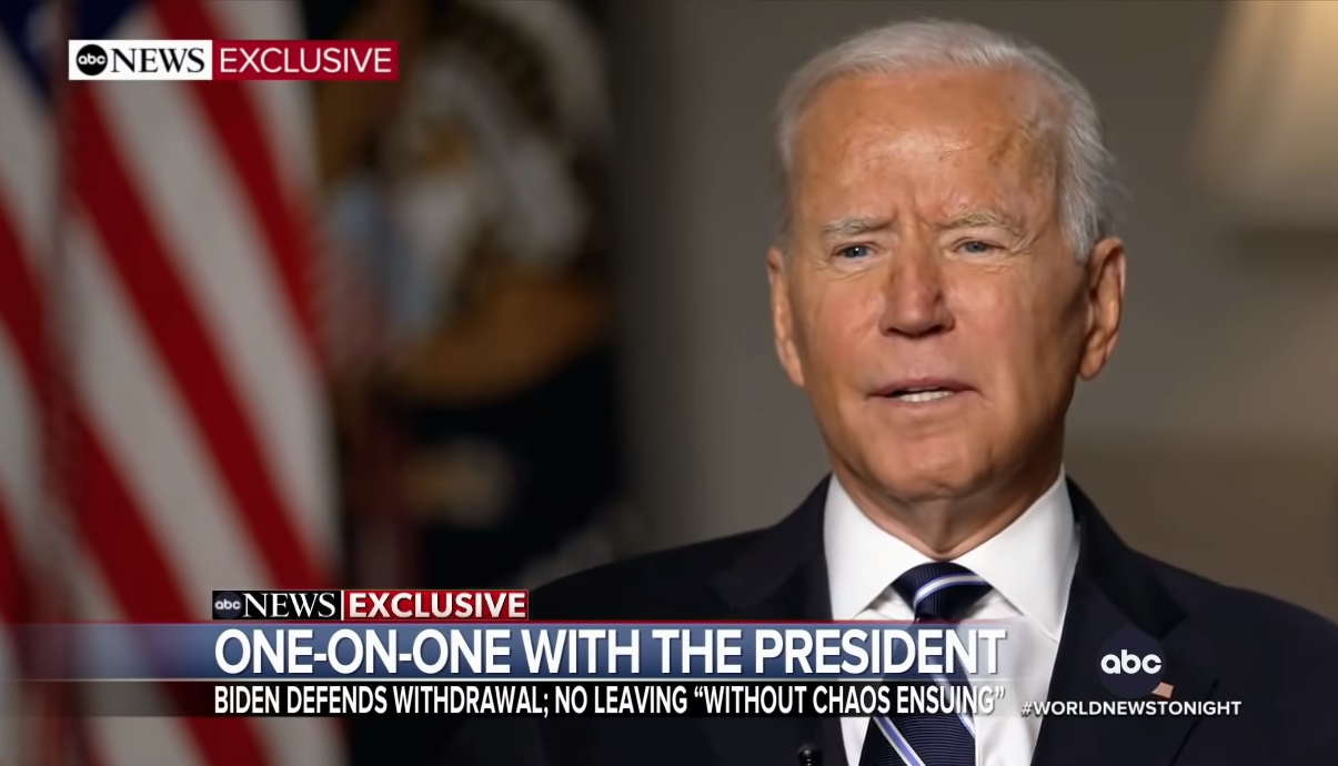 Μπάιντεν: Δεν μπορούσαμε να φύγουμε χωρίς να υπάρξει χάος