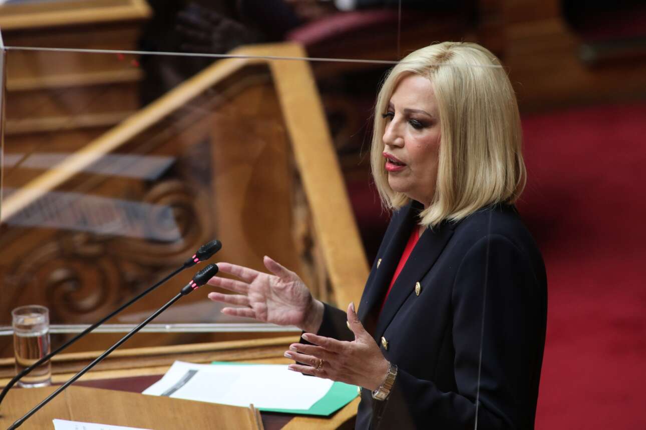 Γεννηματά: «Πρόγραμμα ανασυγκρότησης, ώστε η ελπίδα να ξαναγυρίσει στα καμένα»