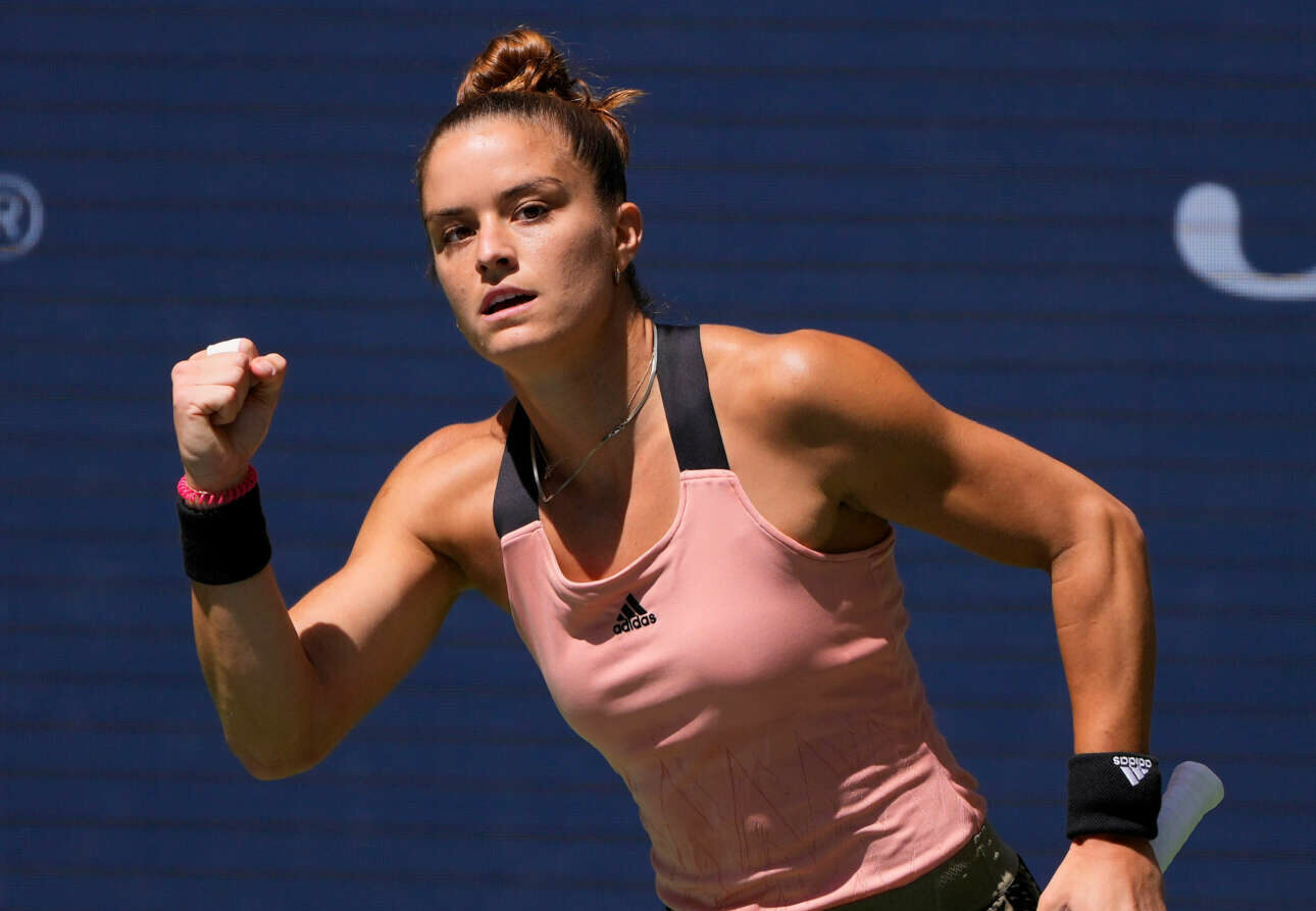 Εμφατική νίκη και πρόκριση στους «16» του Αμερικανικού Οπεν για τη Μαρία Σάκκαρη