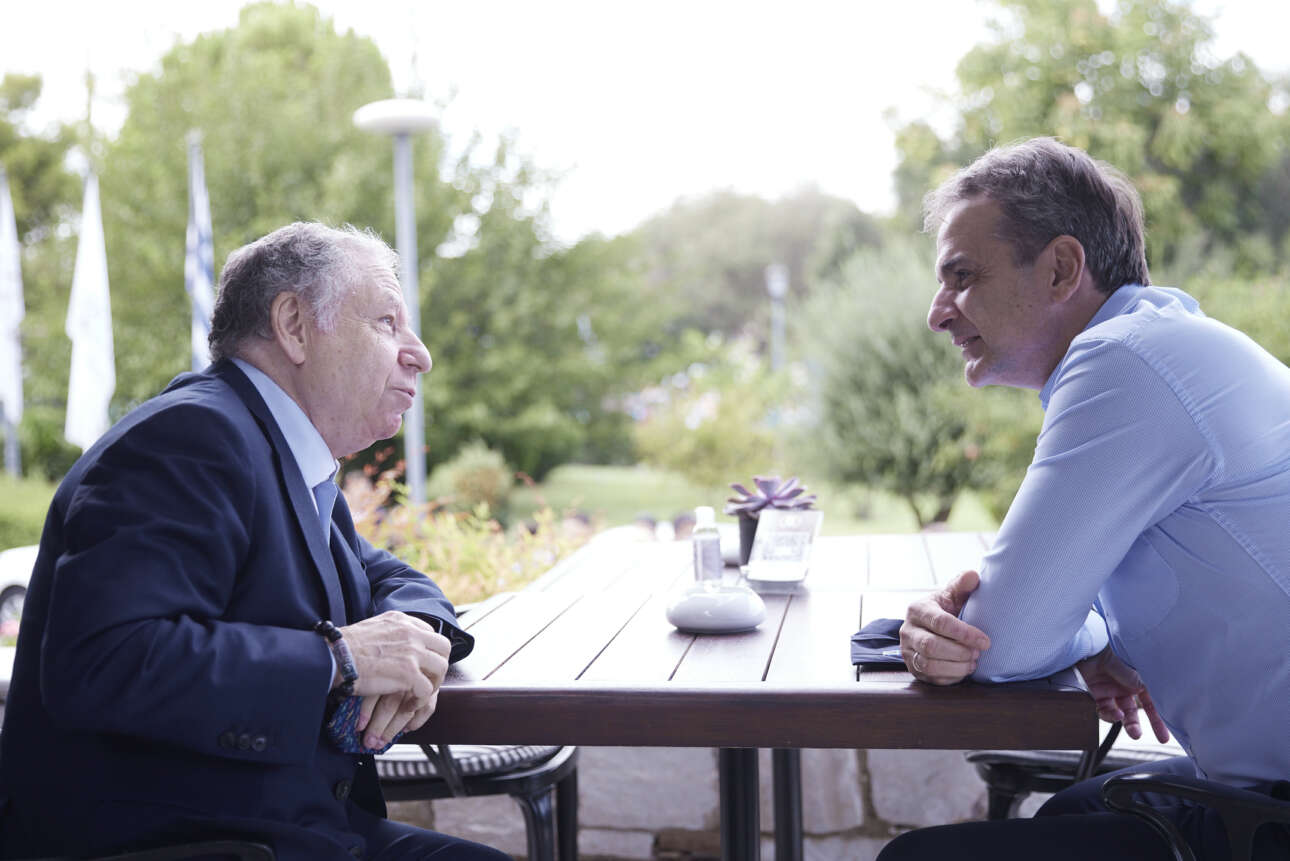 Συνάντηση Μητσοτάκη με τον πατριάρχη των μηχανοκίνητων σπορ Ζαν Τοντ