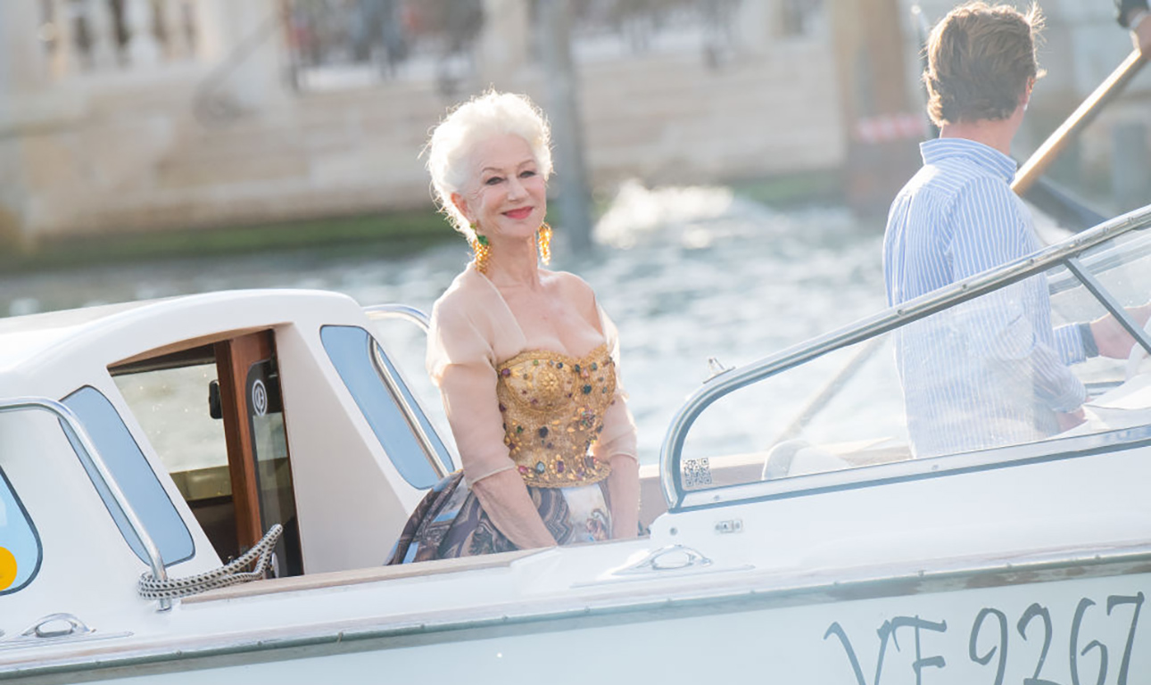 Το «άγριο» weekend της Ελεν Μίρεν στη Βενετία