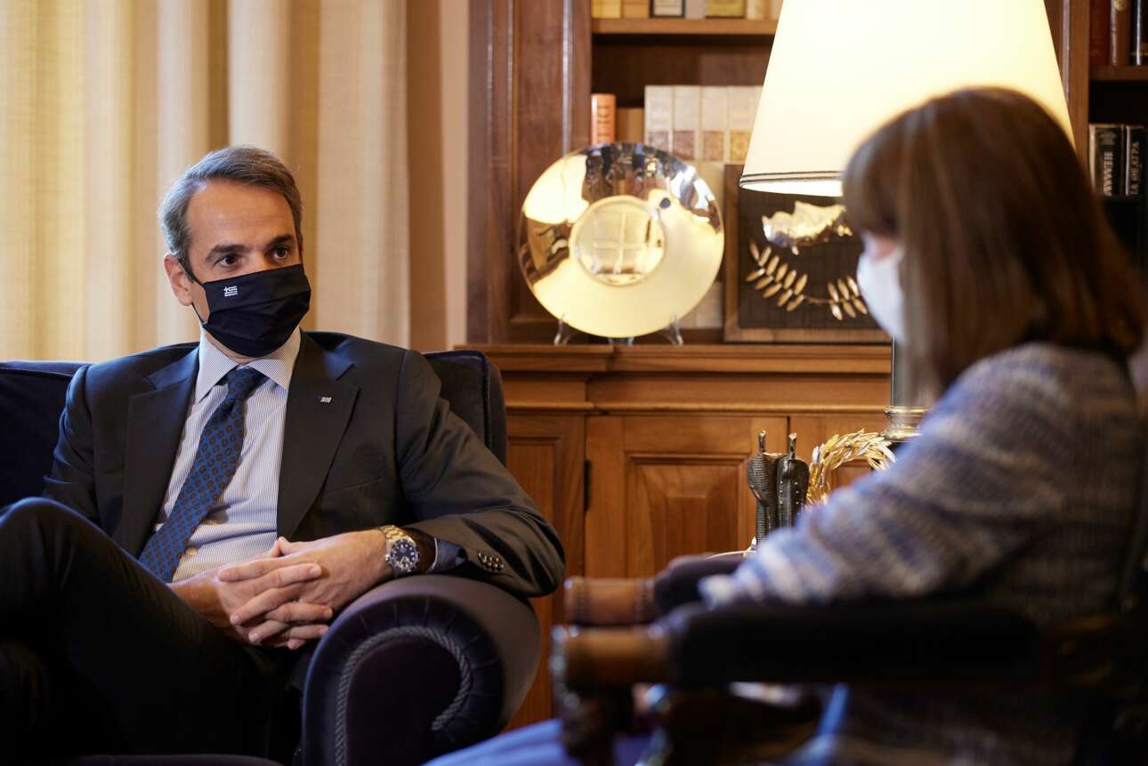 Μητσοτάκης σε Σακελλαροπούλου: Στη Βουλή την επόμενη εβδομάδα η συμφωνία με τη Γαλλία