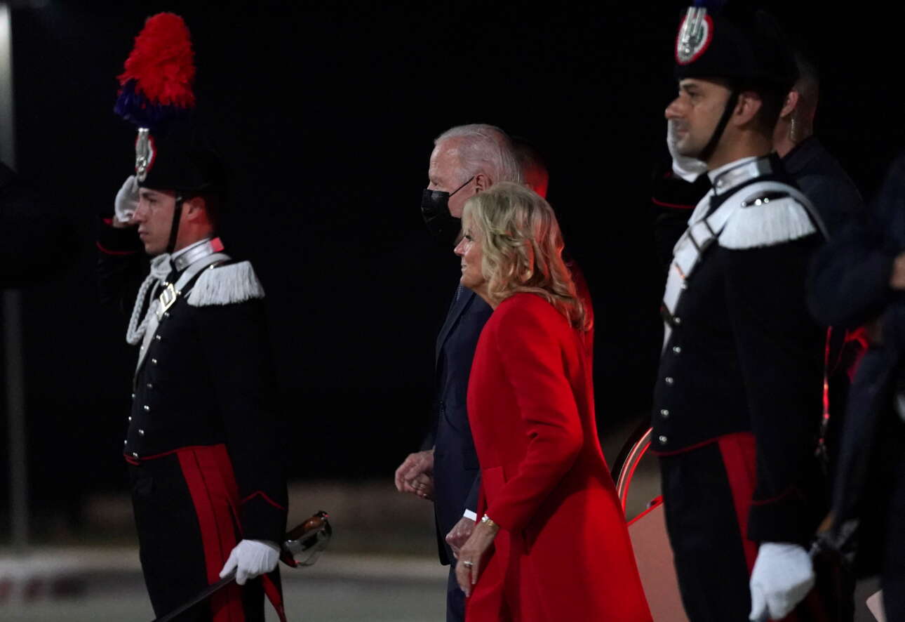 Στη Ρώμη ο Μπάιντεν για το G20, τον Πάπα Φραγκίσκο και τον Μακρόν