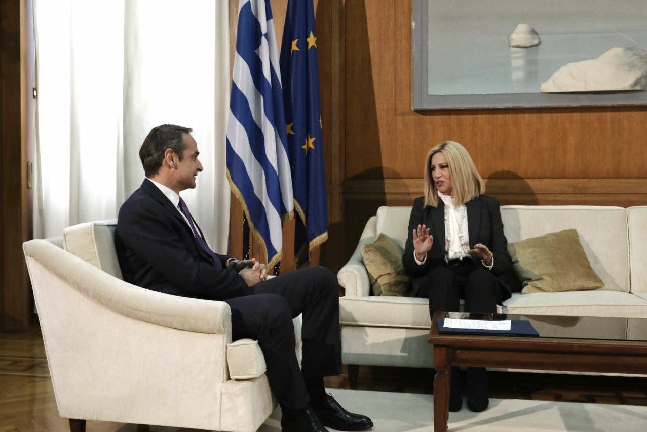 Κυριάκος Μητσοτάκης: Σύμβολο θάρρους η Φώφη για όσους δοκιμάζονται από σοβαρές ασθένειες