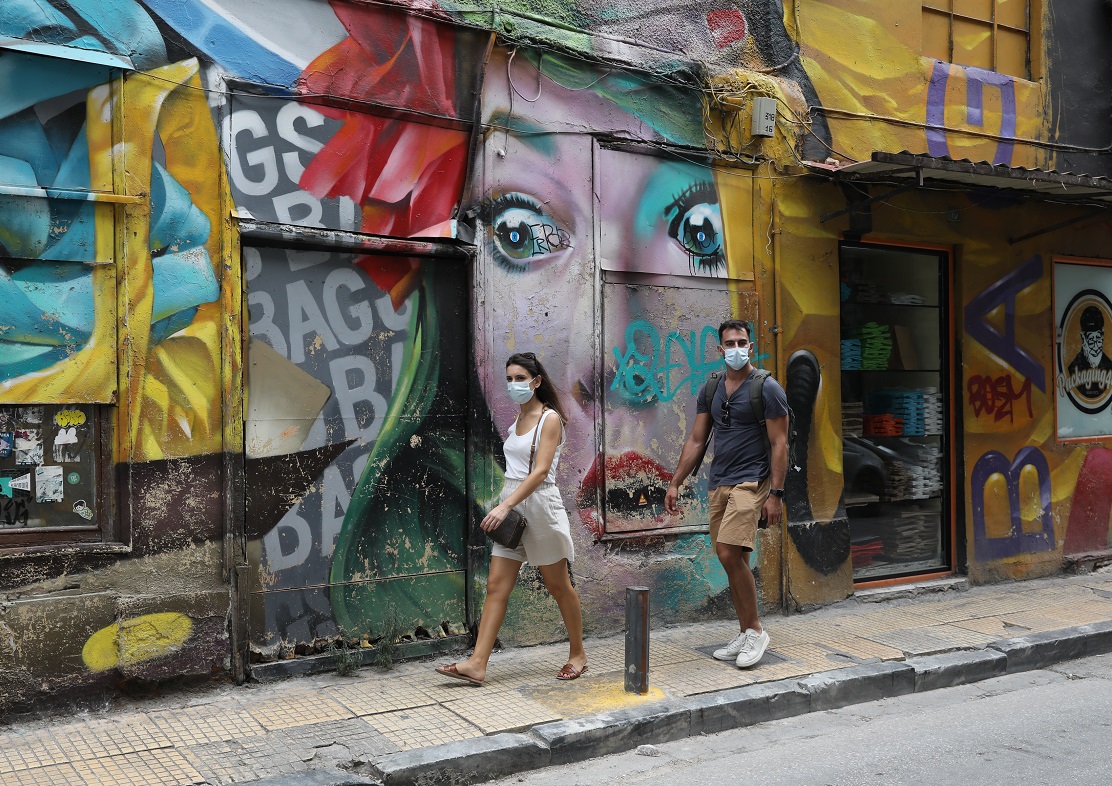 Στο κόκκινο του επιδημιολογικού χάρτη Μαγνησία και Εβρος, στο πορτοκαλί το κέντρο της Αθήνας