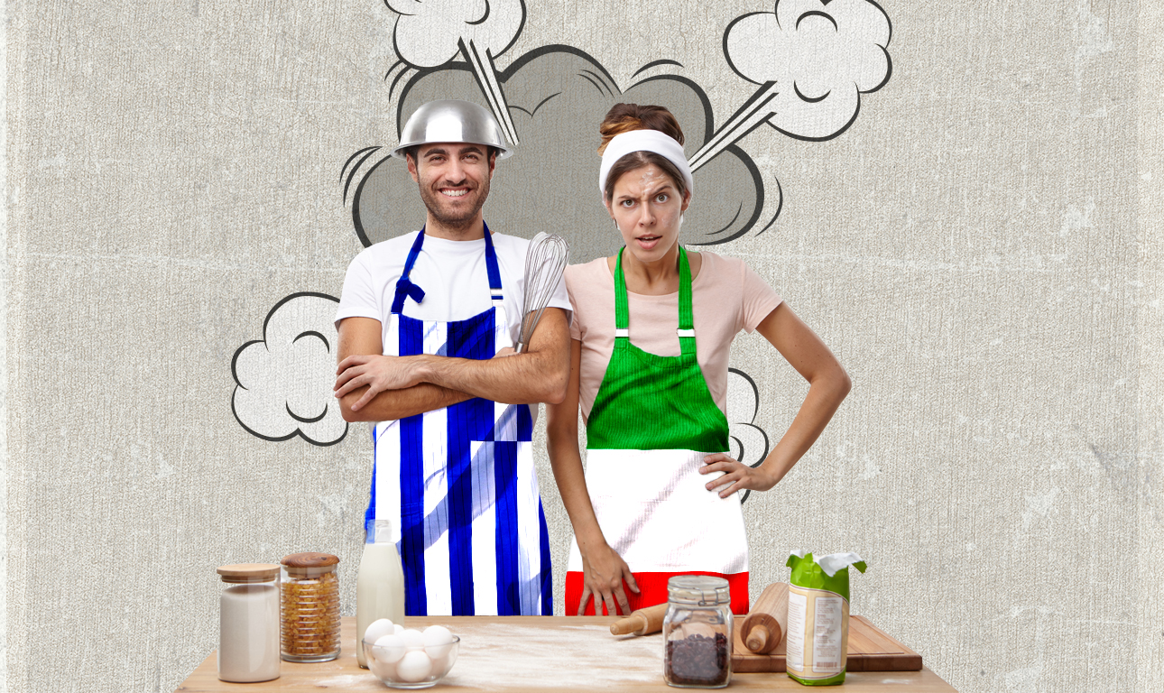 Ο Γκόρντον Ράμσεϊ μαγείρεψε ελληνοϊταλικό πόλεμο