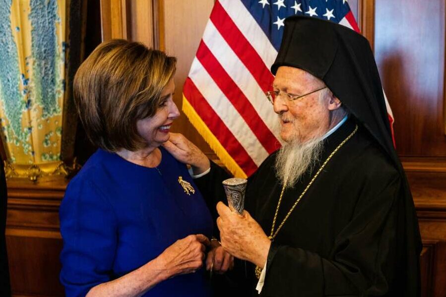 Συναντήσεις Βαρθολομαίου στο Κογκρέσο με Πελόζι, Σούμερ και Μενέντεζ