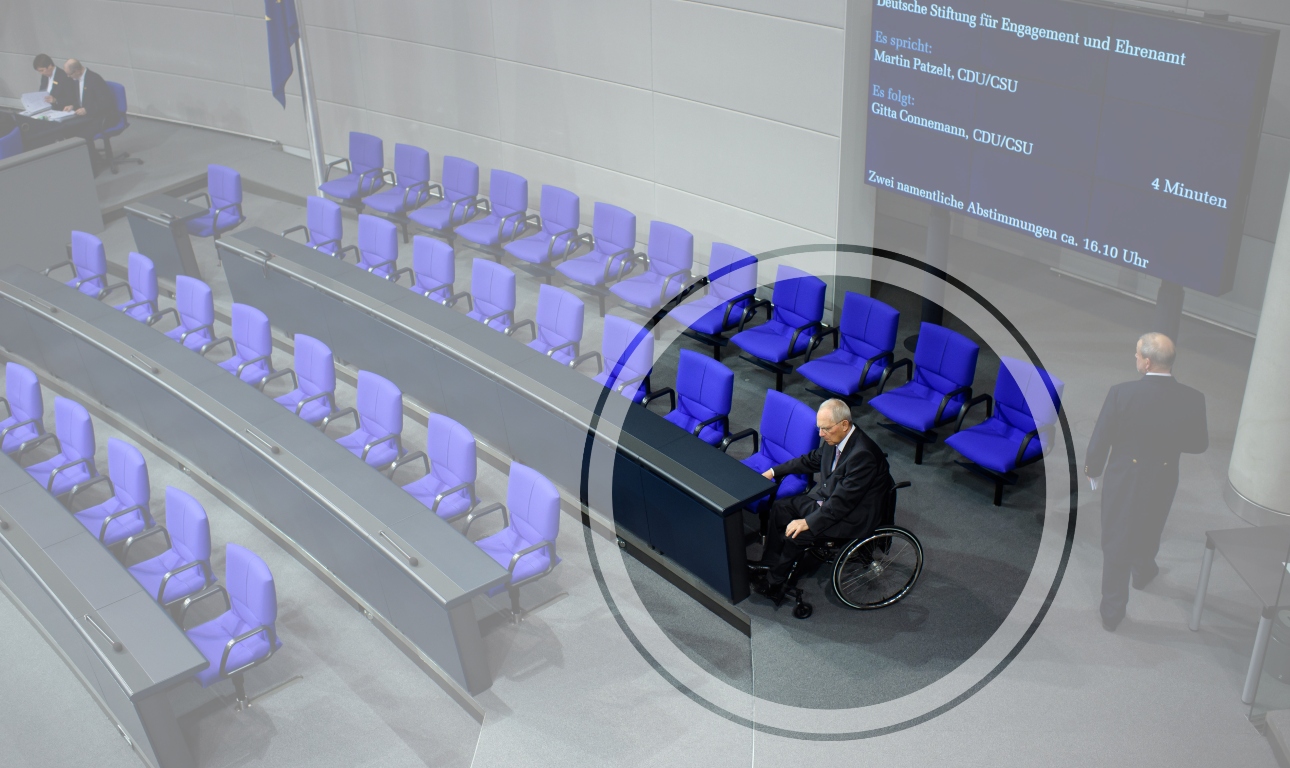 Θα αντέξει ο Σόιμπλε στα πίσω έδρανα;