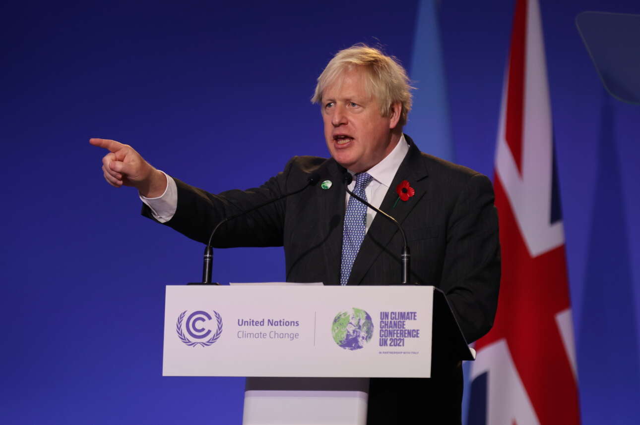 Ο Τζόνσον για την κλιματική κρίση: Απέχουμε ένα λεπτό από την καταστροφή