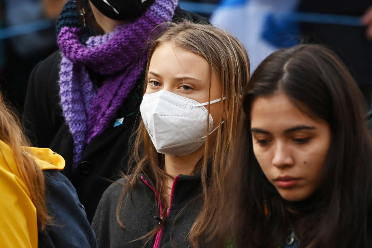 Cop26: Κοσμοσυρροή στις διαδηλώσεις για το κλίμα – Παρούσα και η Γκρέτα