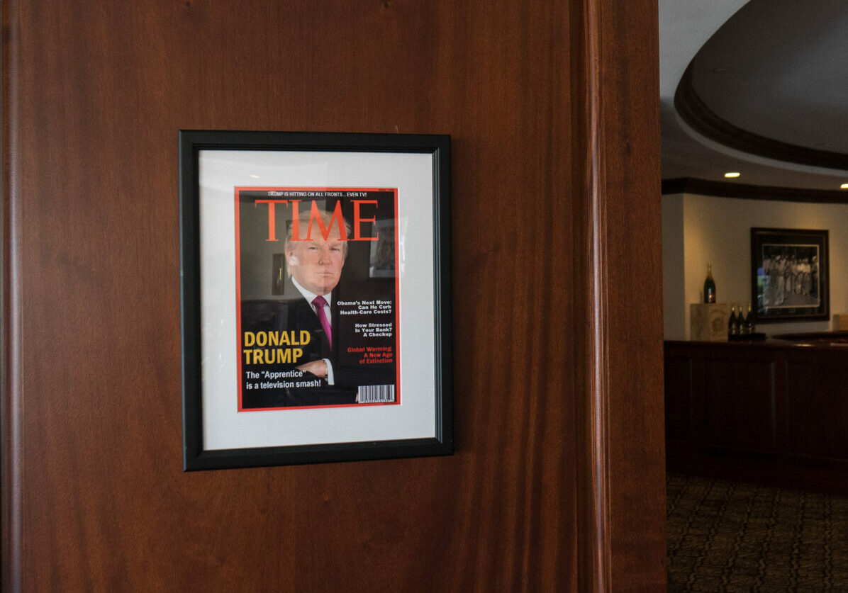 Το πλαστό εξώφυλλο του Τime με τον αδιόρθωτο Τραμπ