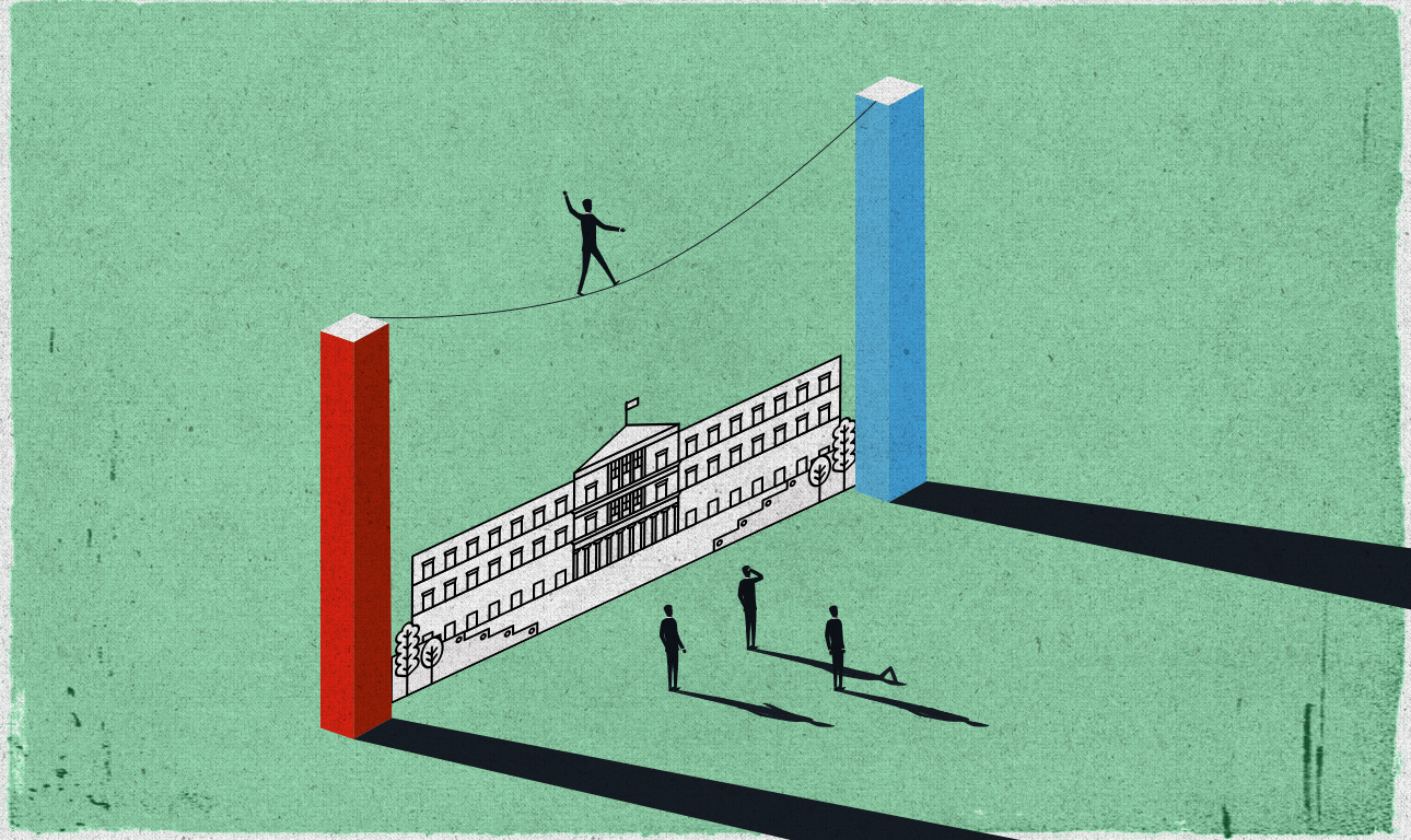 Τα δύσκολα ακροβατικά του Ανδρουλάκη