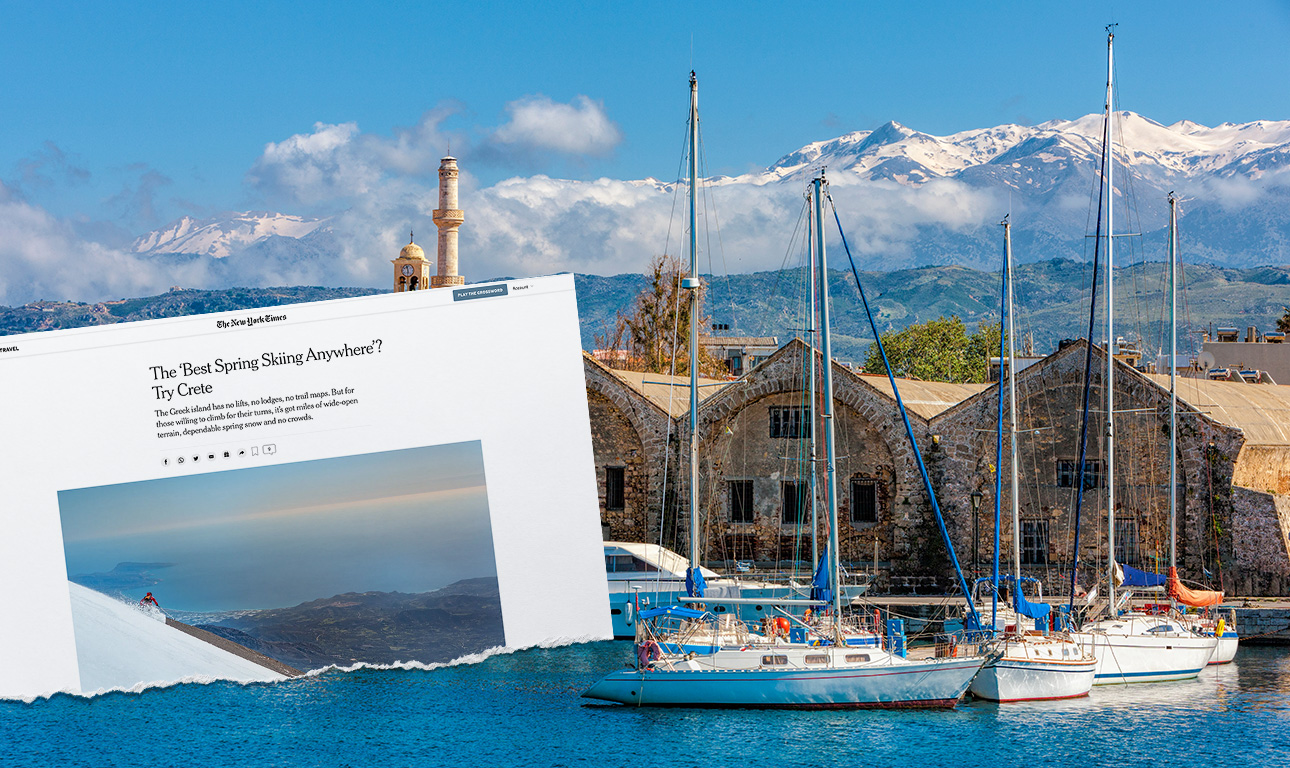 Το μυστικό της Κρήτης: Το «καλύτερο ανοιξιάτικο σκι στον κόσμο»