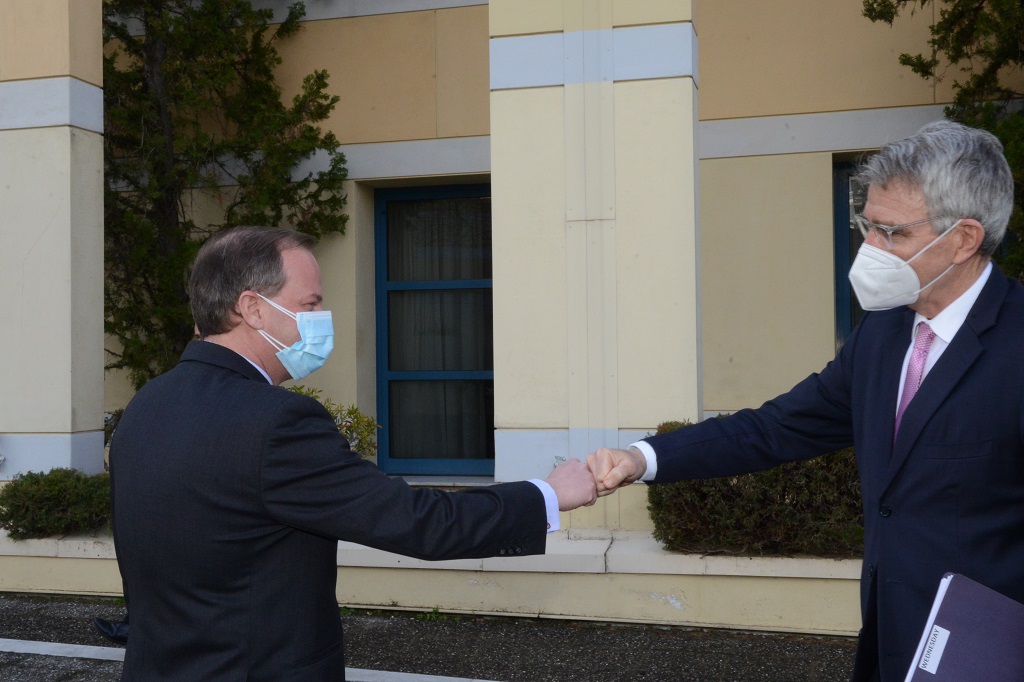 Συνάντηση Καραμανλή – Πάιατ για το λιμάνι της Αλεξανδρούπολης