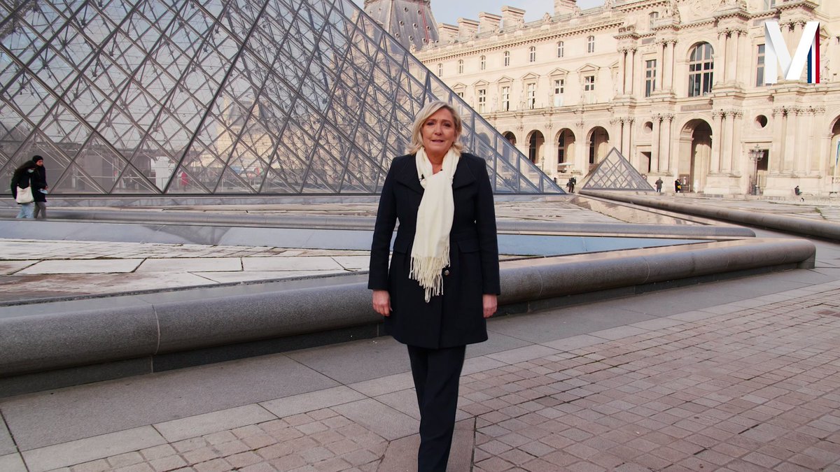 Με μήνυση κατά της Λεπέν απειλεί το Λούβρο για προεκλογικό σποτ