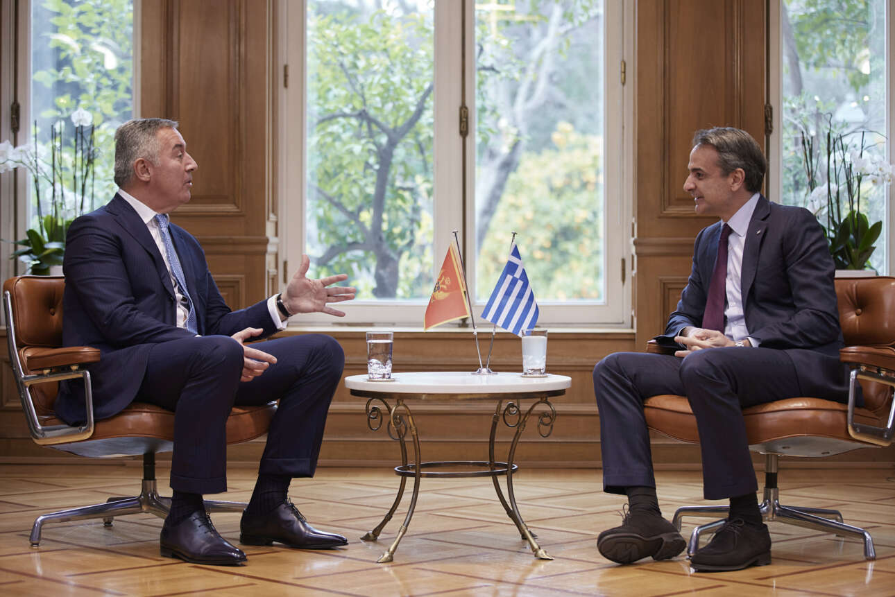 Εμπόριο και τουρισμός στη συνάντηση Μητσοτάκη – Τζουκάνοβιτς