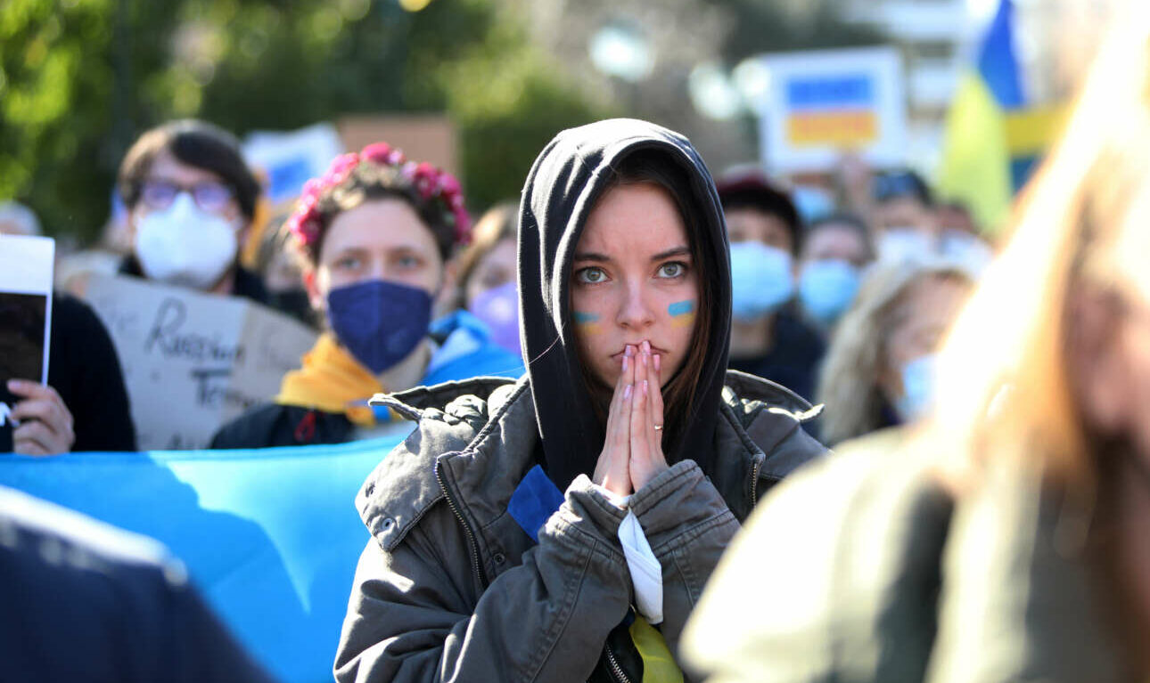 Συγκέντρωση την Τρίτη στο Σύνταγμα κατά της ρωσικής εισβολής στην Ουκρανία