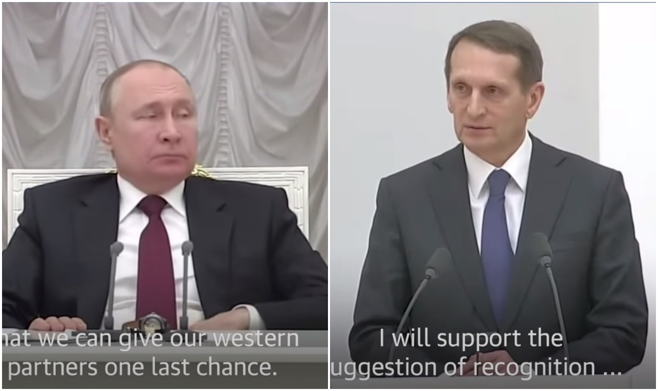 «Μίλα απλά! Ναι ή όχι;» – Πώς ο Πούτιν ανέκρινε και ξεφτίλισε τον αρχικατάσκοπο της Ρωσίας