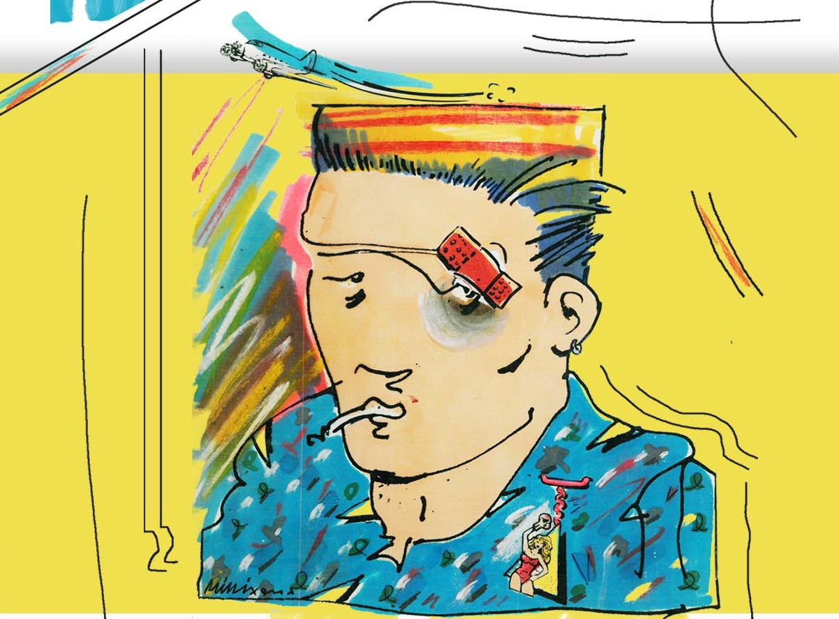 Μιχάλης Μιχαήλ: Ο υπερήρωας «Στηβ Μπρίζας» στην Πειραιώς