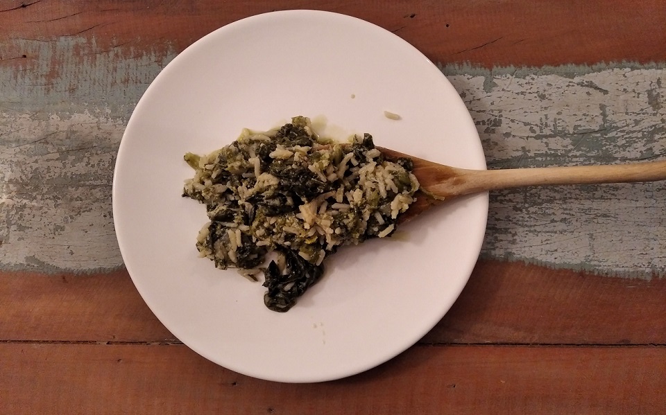 Το σπανακόρυζο της Πόλλυς