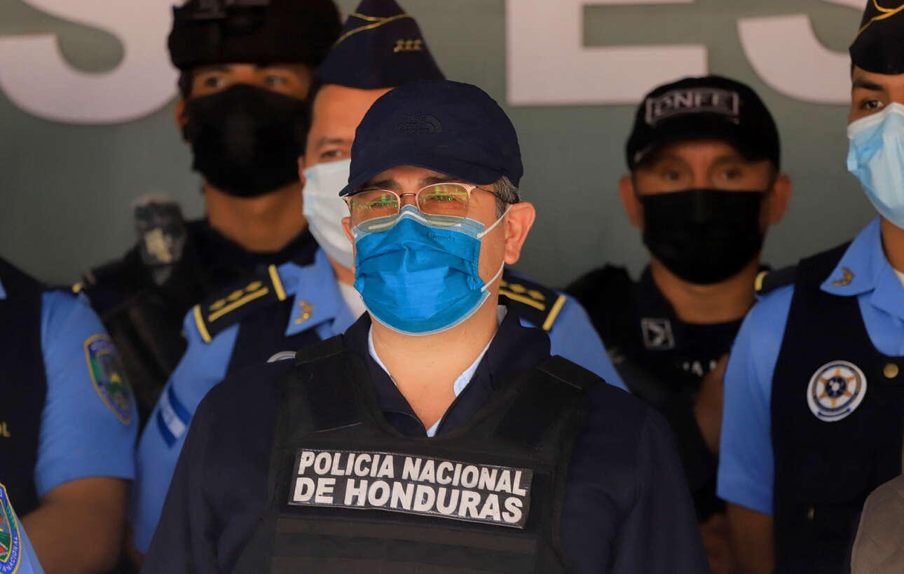 Ονδούρα: Δικαστήριο ενέκρινε την έκδοση του πρώην προέδρου της χώρας στις ΗΠΑ