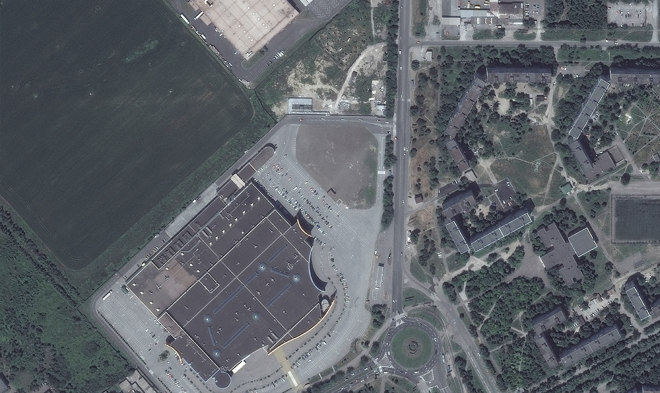 H εισβολή στη Ουκρανία όπως φαίνεται από το Διάστημα