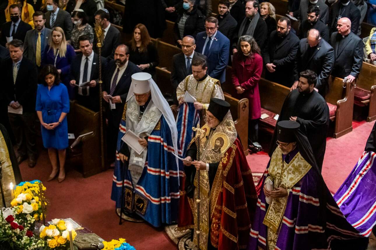 Ελπιδοφόρος κατά Πούτιν: Η βία είναι αμαρτία – Κανένας πόλεμος δεν είναι ηθικά αποδεκτός