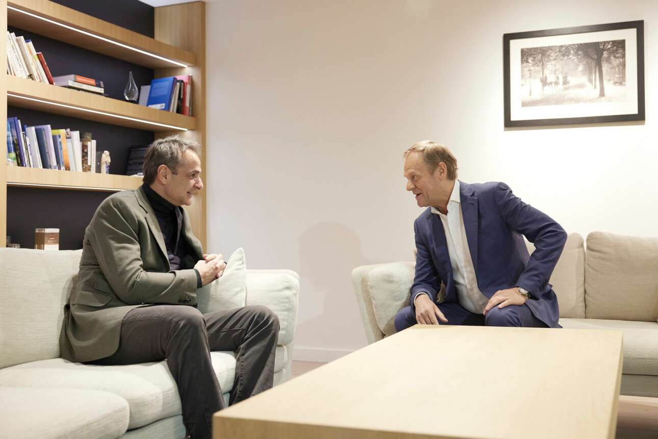 Συνάντηση Μητσοτάκη και Τουσκ για Ουκρανία και ενέργεια