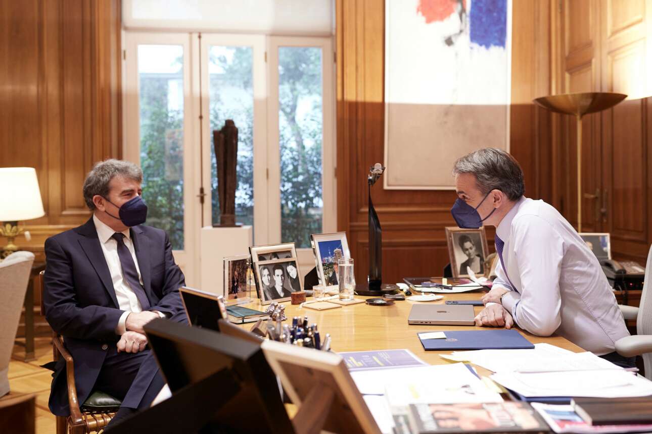 Υποψήφιος με τη ΝΔ ο Μιχάλης Χρυσοχοΐδης – η συνάντηση με τον Μητσοτάκη