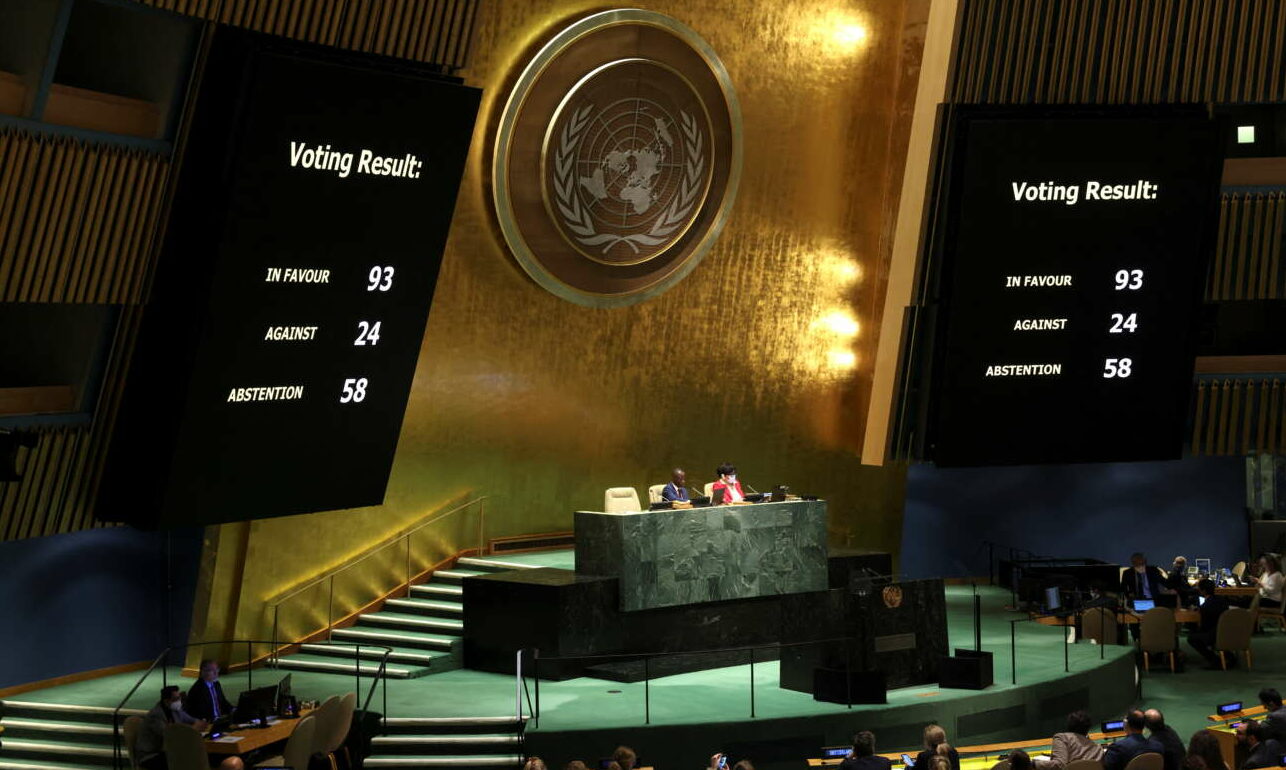 Ο ΟΗΕ απέβαλε τη Ρωσία από το Συμβούλιο Ανθρωπίνων Δικαιωμάτων